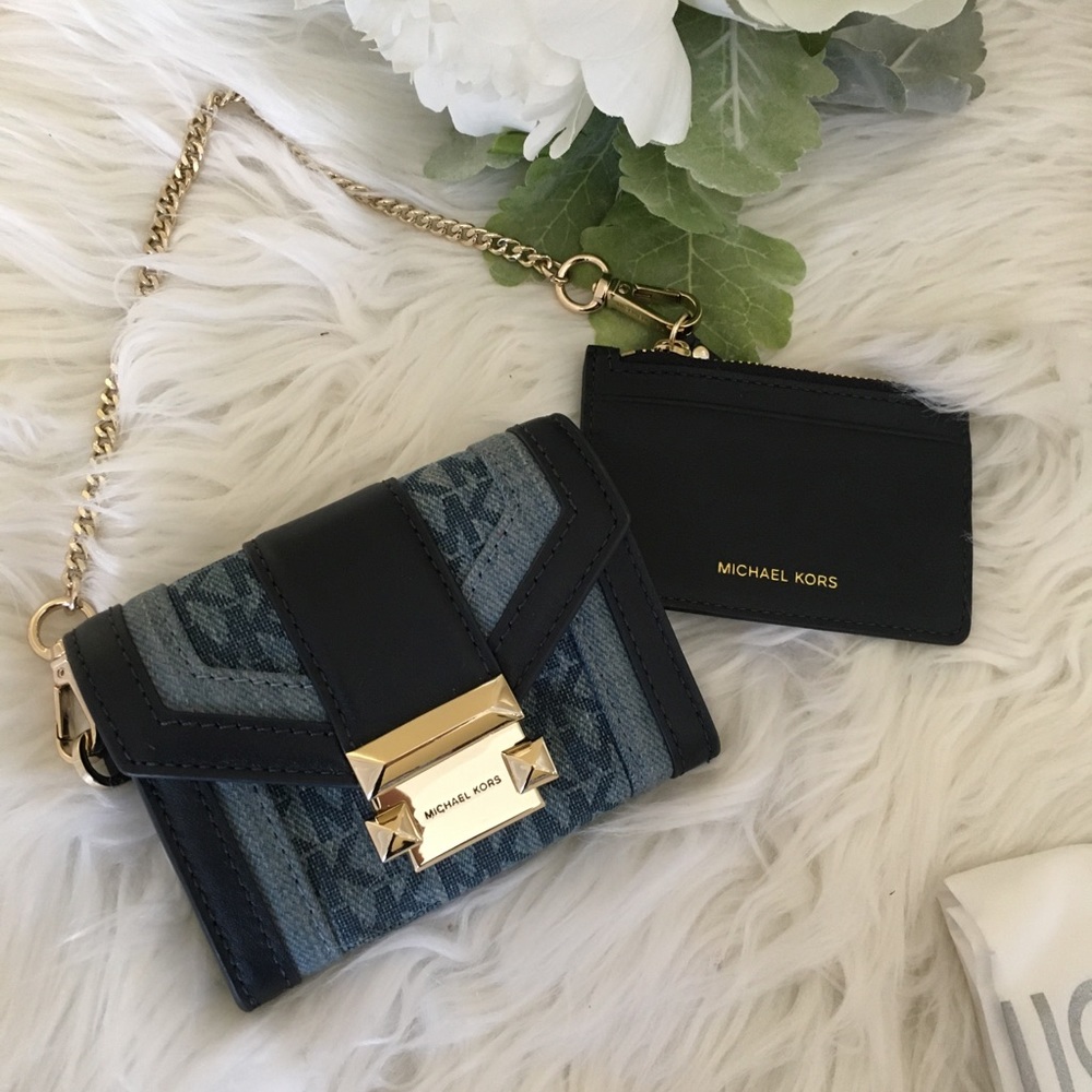 Michael Kors Whitney small coin carryall wallet